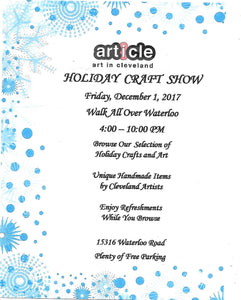 Article Holiday Craft Show - Dec 1st